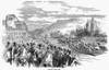 Horse Racing, 1850. /N'Godwood Races, 1850.' Wood Engraving, English. Poster Print by Granger Collection - Item # VARGRC0041938