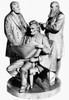 Council Of War. /N'The Council Of War.' General Ulysses S. Grant, Secretary Of War Edwin Stanton, And President Abraham Lincoln. Plaster Group By John Rogers, 1868. Poster Print by Granger Collection - Item # VARGRC0038527