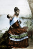 Seminole Woman & Child. /Na Seminole Native American Woman And Child. Photograph, C1905, Digitally Colored By Granger, Nyc -- All Rights Reserved. Poster Print by Granger Collection - Item # VARGRC0165889