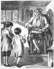 Village Schoolmaster. /Nan American Village Schoolmaster, C1800. Wood Engraving, 19Th Century. Poster Print by Granger Collection - Item # VARGRC0092816