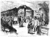 Centennial Fair, 1876. /Nstate Exhibitions In The Agricultural Hall At The Centennial Exposition In Philadelphia, 1876. Wood Engraving From A Contemporary American Newspaper. Poster Print by Granger Collection - Item # VARGRC0172688