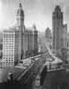 Chicago: Skyscrapers, C1925. /Nskyscrapers On The Michigan Avenue Bridge. At Left Is The Wrigley Building, Completed In 1924, And At Right Is The Chicago Tribune Tower, Completed In 1925. Poster Print by Granger Collection - Item # VARGRC0114549