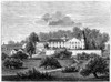 France: Wine Ch_teau, 1868. /Nch_teau Lafite In The M_Doc Area Near Bordeaux. Wood Engraving, French, 1868. Poster Print by Granger Collection - Item # VARGRC0101688