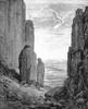 Dante: Purgatorio. /Ndante And Virgil Are Summoned By An Angel To Ascend To The Fifth Level Of Purgatory (Canto Xix, Lines 51-3). Wood Engraving, 19Th Century, After Gustave Dore. Poster Print by Granger Collection - Item # VARGRC0057314