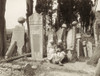 Constantinople: Cemetery. /Na Woman And Child In A Cemetery In _Sk�dar, Constantinople, Ottoman Empire. Photograph By The Abdullah Fr�Res, C1890. Poster Print by Granger Collection - Item # VARGRC0353047