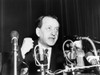 Andre Malraux (1901-1976). /Nfrench Novelist And Statesman. Photographed Giving A Speech In Paris, 1947. Poster Print by Granger Collection - Item # VARGRC0115456