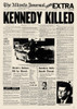 Kennedy Assassination, 1963. /Nthe Banner Headline Of The 'The Atlanta Journal' Of 23 November 1963 Announcing The Assassination Of President Kennedy. Poster Print by Granger Collection - Item # VARGRC0049799 Kennedy Assassination, 1963. /Nthe Banner Headline Of The 'The Atlanta Journal' Of 23 November 1963 Announcing The Assassination Of President Kennedy. Poster Print by Granger Collection - Item # VARGRC0049799
