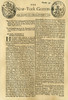 New York Gazette, 1726. /Nan Early Issue Of The New York Gazette, 1726, The First Newspaper Published At New York, Founded By William Bradford In 1725. Poster Print by Granger Collection - Item # VARGRC0034231