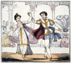 Cinderella At The Ball. /Ncinderella Dancing With The Prince. English Book Illustration, C1825. Poster Print by Granger Collection - Item # VARGRC0038159