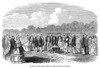 Sri Lanka: Railway, 1858. /Nbreaking Ground For The Ceylon Railway (Now The Sri Lankan Railway), By British Colonialists. Engraving, English, 1858. Poster Print by Granger Collection - Item # VARGRC0186630