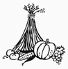 Symbol: Thanksgiving. /Nharvest, Symbol Of Autumn And Thanksgiving. Poster Print by Granger Collection - Item # VARGRC0098503