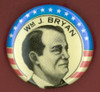 Bryan Campaign Button. /Ndemocratic Presidential Campaign Button From William J. Bryan'S 1896 Bid For President. Poster Print by Granger Collection - Item # VARGRC0068328