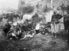 Wwi: Spahis, 1914. /Nmoroccan Spahis Around A Fire, Probably In Ribecourt, France. Photograph, 1914. Poster Print by Granger Collection - Item # VARGRC0354237