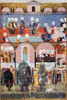 Suleiman'S Ministers. /Nmeeting Of Sultan Suleiman The Magnificent'S Ministers. Manuscript Illumination From The 'Suleymanname.' Poster Print by Granger Collection - Item # VARGRC0023277