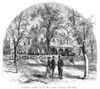 Harrisburg: Lochiel, C1876. /N'Lochiel,' Residence Of The Honarable Simon Cameron (Republican Political Leader), Harrisburg, Pennsylvania. Wood Engraving, C1876. Poster Print by Granger Collection - Item # VARGRC0079423