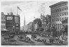 New York: Broadway, 1850. /Nview Of Broadway, New York. Steel Engraving, 1850. Poster Print by Granger Collection - Item # VARGRC0092205