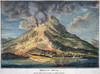 Volcano: Mt. Etna. /Nlava Flowing Down Mt Etna During One Of The Volcano'S Many Eruptions. English Engraving, 1783. Poster Print by Granger Collection - Item # VARGRC0009632