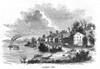 Kansas City, Missouri. /Nwood Engraving, 1855. Poster Print by Granger Collection - Item # VARGRC0036779
