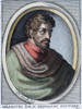 Masaccio (1401-1428). /Nn_ Tommaso De Giovanni Di Simone Guidi. Italian Painter. Copper Engraving, French, 16Th Century. Poster Print by Granger Collection - Item # VARGRC0054709