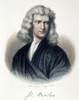 Sir Isaac Newton (1642-1727). /Nenglish Physicist And Mathematician. Color Steel Engraving, German, 19Th Century. Poster Print by Granger Collection - Item # VARGRC0008218