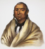 Little Crow. /Nnative American Sioux Chief. Lithograph, 1836, After A Painting By Charles Bird King. Poster Print by Granger Collection - Item # VARGRC0037483