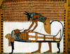 Ancient Egypt: Anubis. /Nthe God Anubis Mummifies A Dead Body. Painting In The Tomb Of Sennedjem At Deir-El-Medina, 19Th Dynasty. Poster Print by Granger Collection - Item # VARGRC0054923