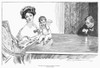 Gibson: Gibson Girl, 1901. /Npen And Ink Drawing, 1901, By Charles Dana Gibson. Poster Print by Granger Collection - Item # VARGRC0097937