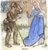 English Beggar, 1330. /Nline Engraving, 19Th Century, After An Illumination For The Harley Manuscript, C1330. Poster Print by Granger Collection - Item # VARGRC0078629