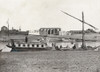 Egypt: Luxor. /Nseveral Men With A Boat On The Nile River At Luxor, Egypt, With The Ruins Of The Ancient City Of Thebes In The Background. Photograph, Late 19Th Century. Poster Print by Granger Collection - Item # VARGRC0129016