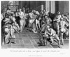 Christ Washing Feet. /Njesus Washing The Feet Of His Disciples. Steel Engraving After The Painting By Mutiano. Poster Print by Granger Collection - Item # VARGRC0005683