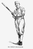 Michael Joseph Kelly /N(1857-1894). Known As King Kelly. American Professional Baseball Player. As A Member Of The 'Brotherhood,' Or Players' League. Line Drawing, 1890. Poster Print by Granger Collection - Item # VARGRC0059971