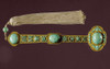 China: Ruyi Scepter. /Na 'Ruyi' Scepter And Tassel With Buddhist Symbols, Presented To Emperor Ch'Ien Lung By A Court Official In 1783. Gold With Turquoise Inlay. Ching Dynasty. Poster Print by Granger Collection - Item # VARGRC0122293