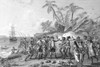 Louis De Bougainville /N(1729-1811). French Navigator. Bougainville Meeting The Natives Of Tahiti, C1766-69. Steel Engraving, French, 19Th Century. Poster Print by Granger Collection - Item # VARGRC0042093