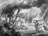 Battle Of Lexington, 1775. /Nbattle Of Lexington During The American Revolution, 19 April 1775. Line Engraving, 1798, By Cornelius Tiebout. Poster Print by Granger Collection - Item # VARGRC0046012