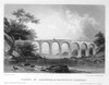 Railroad Bridge, C1855. /Nviaduct Of The Baltimore And Washington Railroad. Steel Engraving, American, C1855. Poster Print by Granger Collection - Item # VARGRC0081919