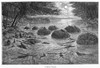 Beaver Village. /Nline Engraving, 19Th Century. Poster Print by Granger Collection - Item # VARGRC0101833