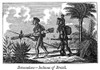 Brazil: Indians. /N'Botocudoes, Indians Of Brazil.' Wood Engraving, American, C1825-1840. Poster Print by Granger Collection - Item # VARGRC0000583