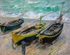 Monet: Three Fishing Boats. /Noil On Canvas, Claude Monet, 1886. Poster Print by Granger Collection - Item # VARGRC0433776