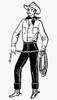 American Cowboy. /N20Th Century Illustration. Poster Print by Granger Collection - Item # VARGRC0098349