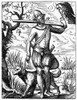 Falconer, 16Th Century. /Na German Falconer. Line Engraving, 16Th Century, By Jost Amman. Poster Print by Granger Collection - Item # VARGRC0053282