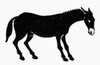 Symbol: Mule. /Nsymbol Of Stubbornness. Poster Print by Granger Collection - Item # VARGRC0098662
