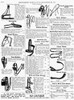 Equestrian Equipment, 1895. /Nadvertisements For Bridles, Halters And Reins From A Montgomery Ward Catalogue Of 1895. Poster Print by Granger Collection - Item # VARGRC0093180