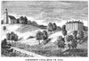 Amherst College, 1821. /Nwood Engraving, 1873. Poster Print by Granger Collection - Item # VARGRC0077354