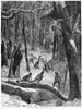 Hunting, 1872. /N'Hunting Wild Turkeys - The Attack.' Engraving, 3 February 1872. Poster Print by Granger Collection - Item # VARGRC0264511