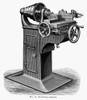 Nut-Facing Machine, 1890S. /Nline Engraving, American, 1890S. Poster Print by Granger Collection - Item # VARGRC0077994