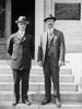 Donald Macmillan (1874-1970). /Namerican Explorer, Sailor And Researcher. With Gilbert Hovey Grosvenor Outside Of The National Geographic Society In Washington D.C. Photograph, 22 April 1925. Poster Print by Granger Collection - Item # VARGRC0269092