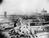 New York: South Street. /Nbird'S-Eye View Of South Street, New York City, Showing The Brooklyn Bridge, The Woolworth And Municipal Buildings In The Background. Photograph, C1917. Poster Print by Granger Collection - Item # VARGRC0109599