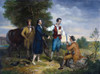 Capture Of John Andre /Nthe Capture Of Major John Andre In 1780: American Engraving, 19Th Century. Poster Print by Granger Collection - Item # VARGRC0046361