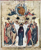 The Ascension. /Nmoscow School, Russia. Mid-15Th Century. Wood. Poster Print by Granger Collection - Item # VARGRC0021694