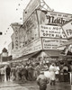 Nyc: Nathan'S, 1954. /Na Crowd Outside Of Nathan'S Famous In Coney Island, Brooklyn, New York. Photograph By Al Ravenna, 1954. Poster Print by Granger Collection - Item # VARGRC0408619